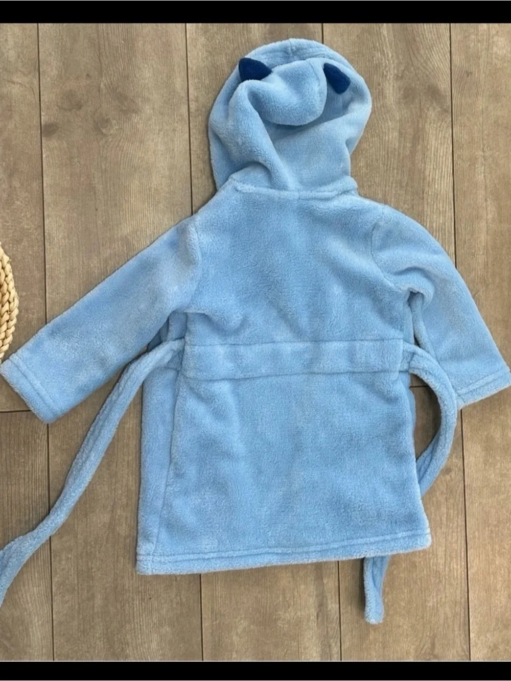 New Bebereve Boutique Baby Boy Monster Halloween Hooded Bathrobe ‘Booh’ 12 Month